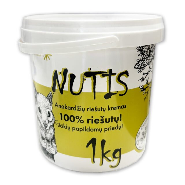 Anakardžių riešutų kremas Nutis traškus  1 kg