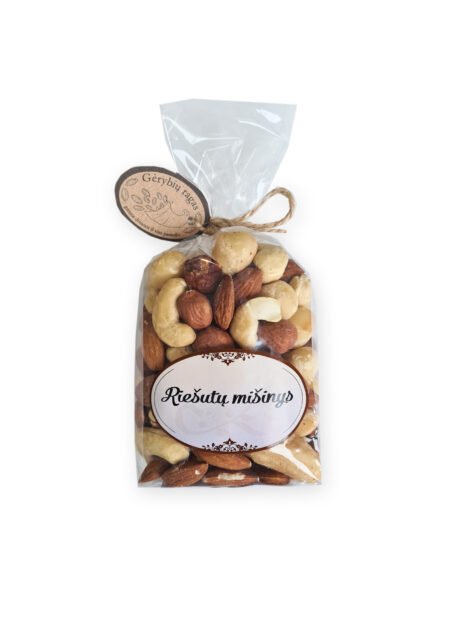 “Premium” Riešutų mišinys 200 g