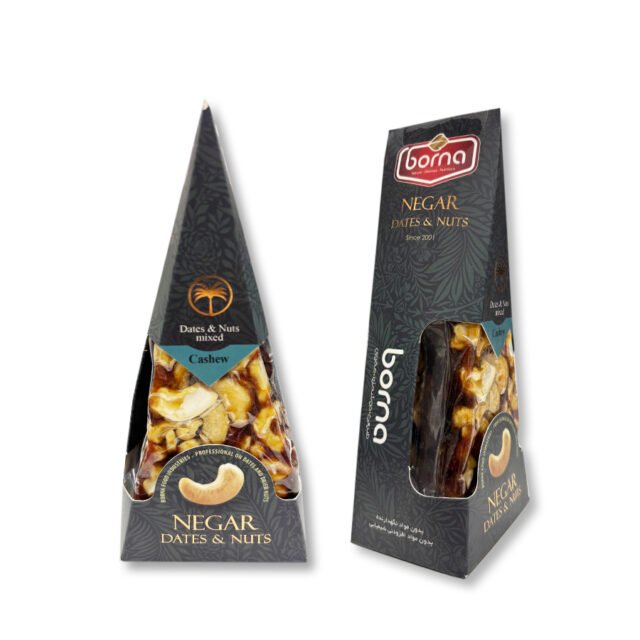 Džiovintų datulių ir anakardžių riešutų mišinys ,,NEGAR” 220g
